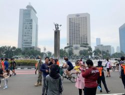 Kondisi di Jakarta Mulai Normal Minggu Pagi, Masyarakat Ramaikan Car Free Day