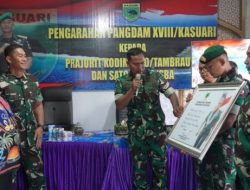 Pangdam Kasuari ke Tambrauw Bawa Rencana Pembangunan Batalyon Teritorial