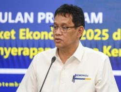 Purbaya & 11 Menteri Merapat ke Kantor Airlangga, Bahas Paket 8+4+5