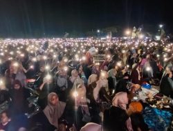 Lautan Jemaah Hadiri Gebyar Selawat Hari Santri di Pasuruan